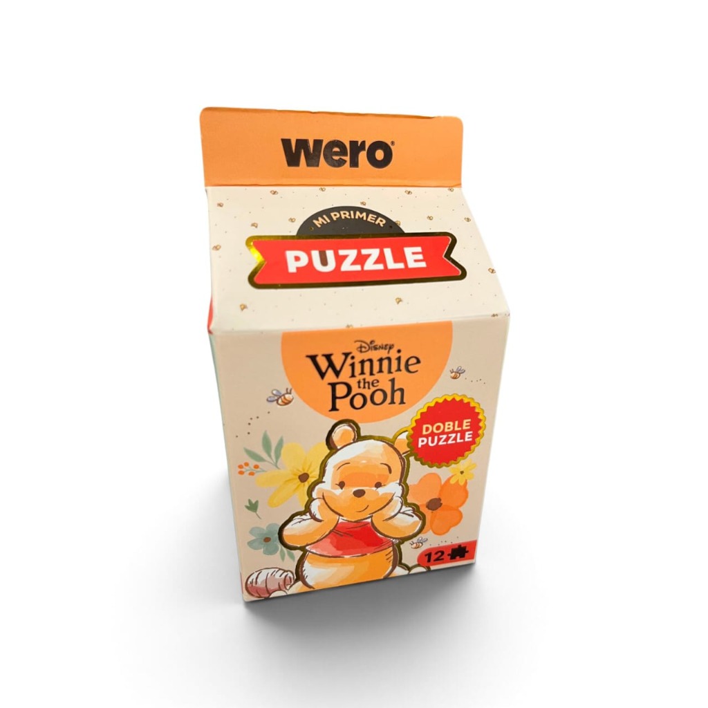 PUZZLE DOBLE x12pz. 23.5x17.5cm. W.POOH